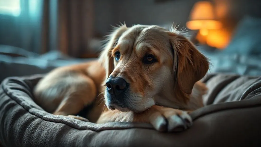 7 Estratégias Comprovadas para Acalmar Cão Idoso com Ansiedade Noturna