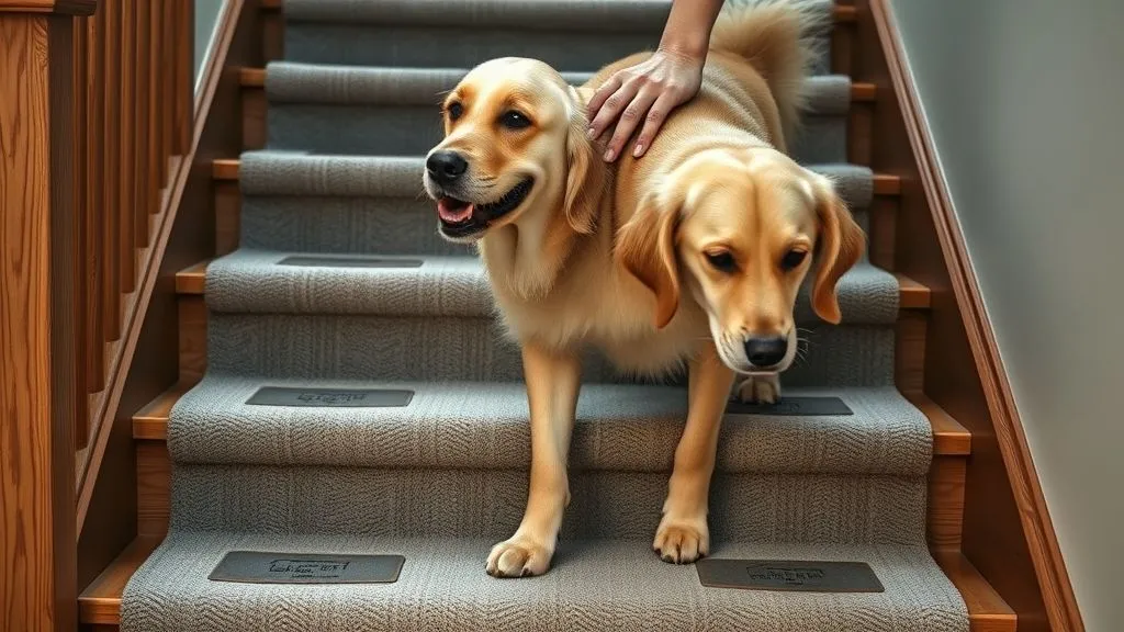 7 Estratégias: Adaptando Escadas para Cães Idosos com Artrite e Mobilidade