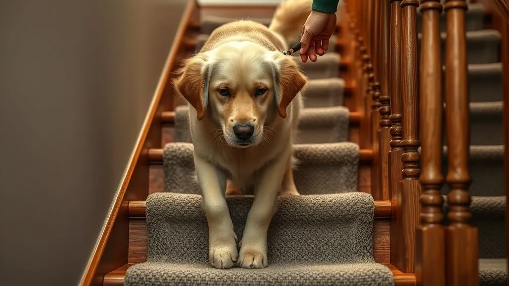 7 Dicas Essenciais: Cão Sênior Subindo Escadas Sem Dor ou Quedas?