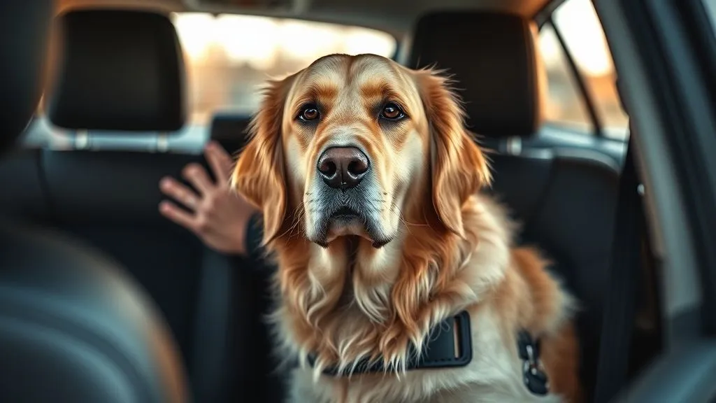 Cão Idoso com Dor Articular? 5 Fatores Cruciais para Escolher o Cinto de Segurança Ideal