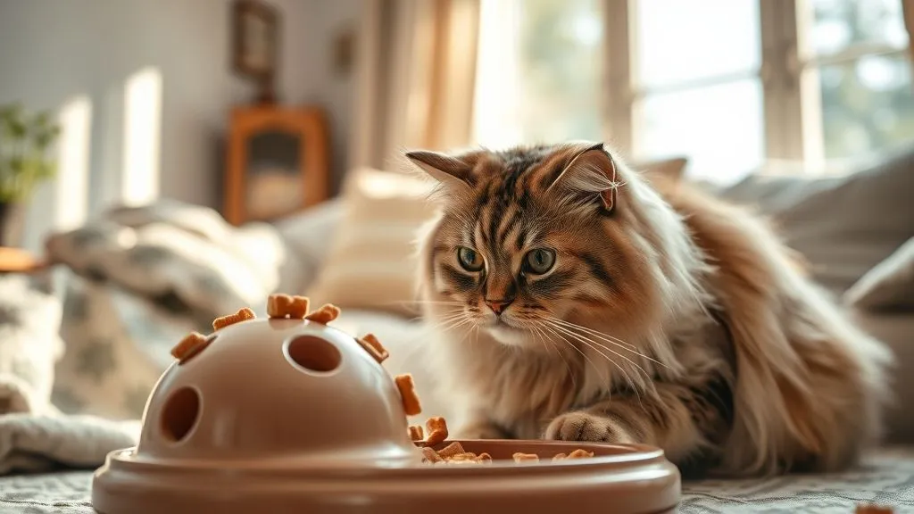 7 Estratégias Lúdicas: Como Estimular Mentalmente seu Gato Idoso com Brinquedos Interativos?