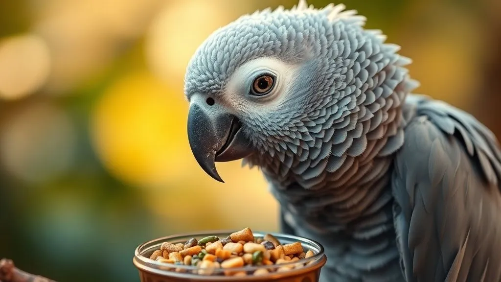 5 Passos Essenciais: Dieta para Papagaios-do-Congo Idosos com Osteodistrofia