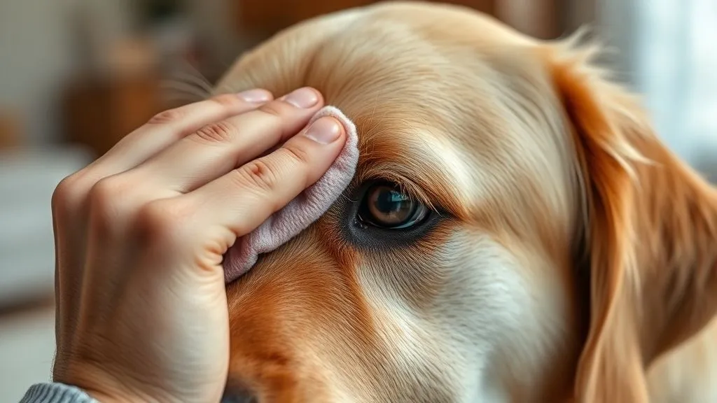 Glaucoma em Cães Idosos: 5 Passos Cruciais para Limpar Olhos e Prevenir Infecções