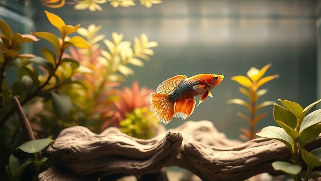 7 Pilares: Otimizando a Decoração de Aquários para Peixes Idosos Frágeis