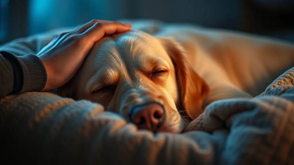 7 Estratégias Essenciais para Acalmar a Ansiedade Noturna de Cães Idosos com Demência