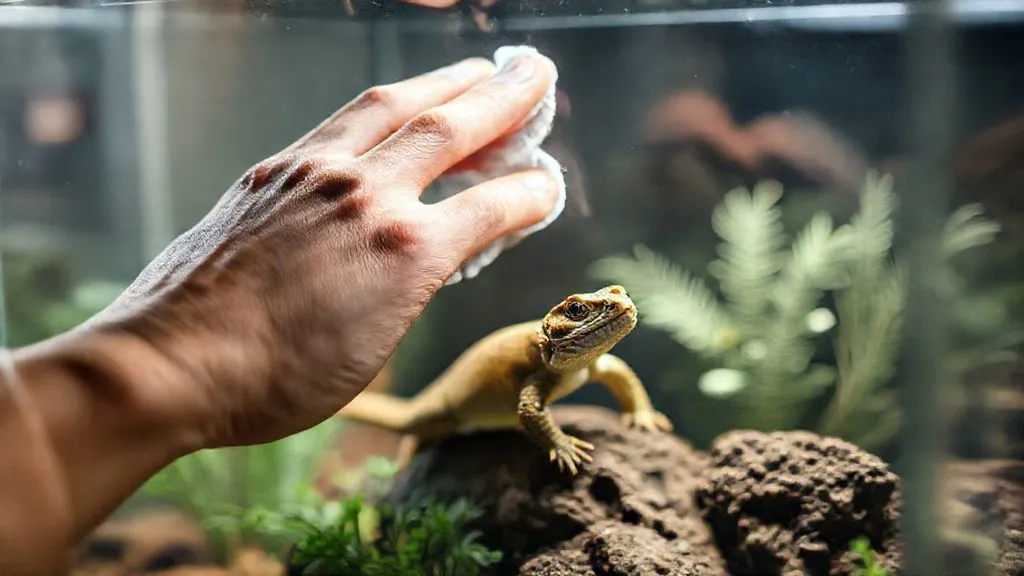 Limpeza Segura para Terrário de Pet Idoso Frágil: 5 Passos Essenciais