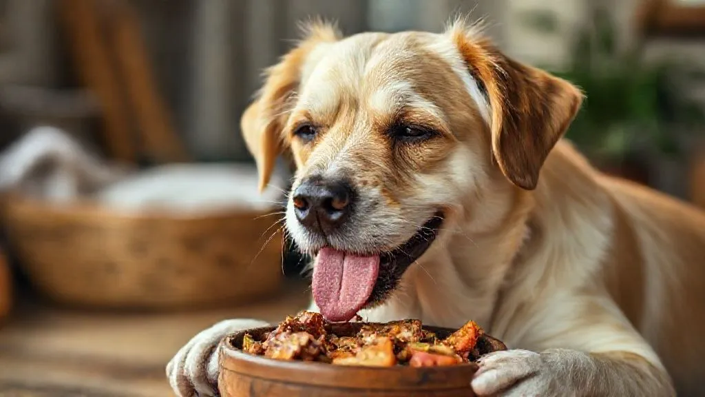 5 Petiscos de Carne Caseiros que Curam a Indigestão em Cães Idosos